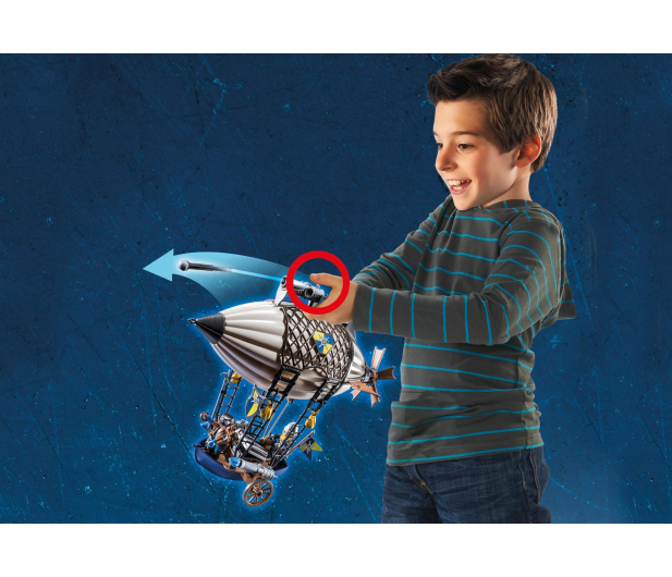 PLAYMOBIL Sterowiec Dario Novelmore - 1029720 - zdjęcie 5